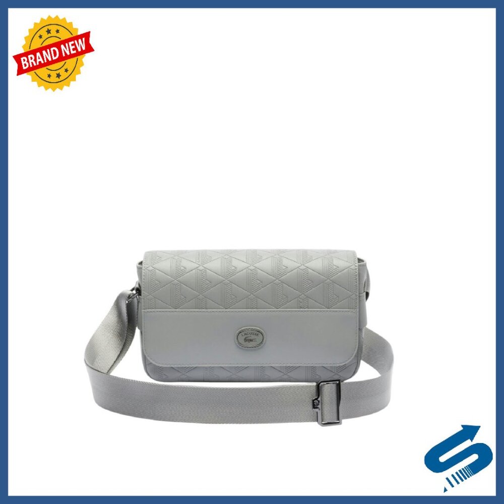 Monogram Crossover Bag Adjustable Strap PU Leathe… - image 1